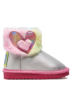 Botki Agatha Ruiz de la Prada 241988-B M Srebrny ze sklepu eobuwie.pl w kategorii Buty zimowe dziecięce - zdjęcie 177407896