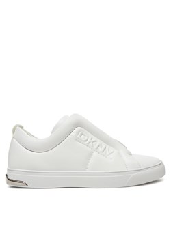 Sneakersy DKNY Abelina K3464220 Biały ze sklepu eobuwie.pl w kategorii Buty sportowe damskie - zdjęcie 177408139