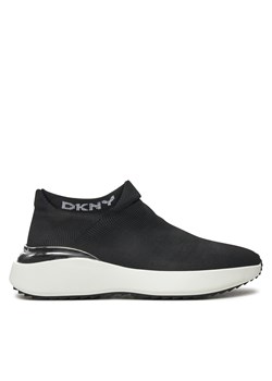 Sneakersy DKNY Zhavia Slip On K3465234 Czarny ze sklepu eobuwie.pl w kategorii Buty sportowe damskie - zdjęcie 177408438