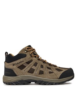 Trekkingi Columbia Redmond™ III Mid Waterproof Walking Shoe 1940581 Brązowy ze sklepu eobuwie.pl w kategorii Buty trekkingowe męskie - zdjęcie 177408476