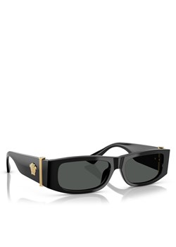 Okulary przeciwsłoneczne Versace 0VE4476U GB1/8755 Czarny ze sklepu eobuwie.pl w kategorii Okulary przeciwsłoneczne damskie - zdjęcie 177408638