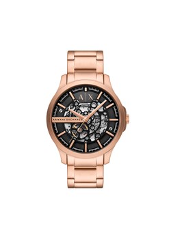 Zegarek Armani Exchange Hampton Automatic AX2456 Złoty ze sklepu eobuwie.pl w kategorii Zegarki - zdjęcie 177408647