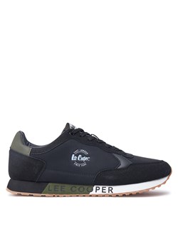 Sneakersy Lee Cooper LCJ-24-03-3010MB Czarny ze sklepu eobuwie.pl w kategorii Buty sportowe męskie - zdjęcie 177408705