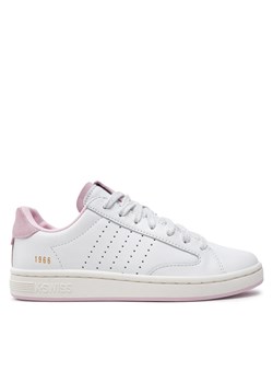 Sneakersy K-Swiss Lozan Klud Lth 97263 169 Biały ze sklepu eobuwie.pl w kategorii Buty sportowe damskie - zdjęcie 177408788