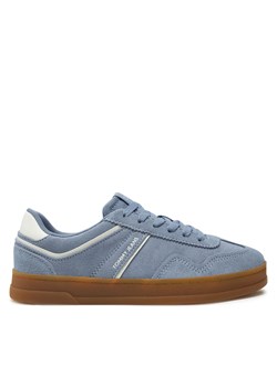 Sneakersy Tommy Jeans The Greenwich Suede EN0EN02696 Szary ze sklepu eobuwie.pl w kategorii Buty sportowe damskie - zdjęcie 177409538