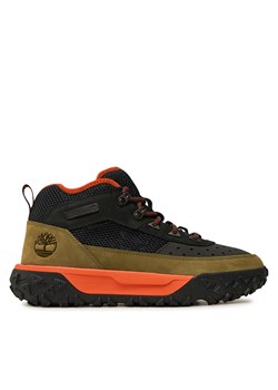 Trekkingi Timberland GREENSTRIDE MOTION 6 MID TB0A6CW1ELV1 Zielony ze sklepu eobuwie.pl w kategorii Buty trekkingowe męskie - zdjęcie 177409625