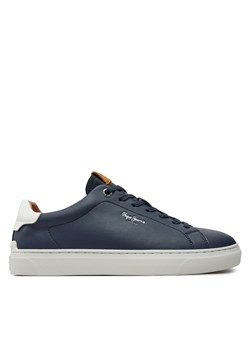 Sneakersy Pepe Jeans Camden Club M PMS00020 Granatowy ze sklepu eobuwie.pl w kategorii Buty sportowe męskie - zdjęcie 177409679