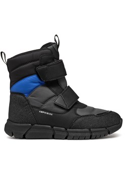 Śniegowce Geox J Flexyper Boy B Abx J169XC 0FU50 C0071 M Szary ze sklepu eobuwie.pl w kategorii Buty zimowe dziecięce - zdjęcie 177410055
