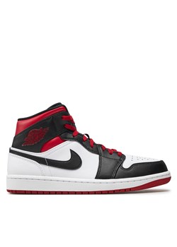 Sneakersy Nike Air Jordan 1 Mid DQ8426 106 Biały ze sklepu eobuwie.pl w kategorii Buty sportowe męskie - zdjęcie 177411059