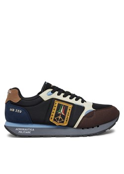 Sneakersy Aeronautica Militare 242SC292CT3331 Granatowy ze sklepu eobuwie.pl w kategorii Buty sportowe męskie - zdjęcie 177411086