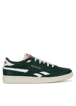 Sneakersy Reebok Club C 100201178 Zielony ze sklepu eobuwie.pl w kategorii Buty sportowe męskie - zdjęcie 177411109