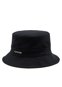 Kapelusz Calvin Klein Monogram Reversible Bucket Hat K60K612035 Czarny ze sklepu eobuwie.pl w kategorii Kapelusze damskie - zdjęcie 177412196