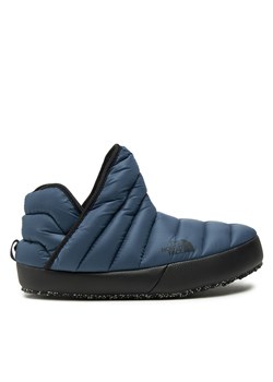 Kapcie The North Face M Thermoball Traction Bootie NF0A3MKHMPF1 Niebieski ze sklepu eobuwie.pl w kategorii Kapcie męskie - zdjęcie 177413127