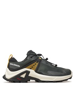 Trekkingi Salomon X Raise Gore-Tex L47458200 Zielony ze sklepu eobuwie.pl w kategorii Buty trekkingowe dziecięce - zdjęcie 177413246