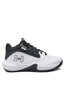 Buty do koszykówki Under Armour Grade School UA Lockdown 7 3028513 Biały ze sklepu eobuwie.pl w kategorii Buty sportowe dziecięce - zdjęcie 177413466