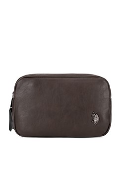 Kosmetyczka U.S. Polo Assn. BIUXT8475MVP Brązowy ze sklepu eobuwie.pl w kategorii Kosmetyczki - zdjęcie 177413716