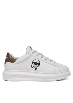 Sneakersy KARL LAGERFELD Kapri KL52531M Biały ze sklepu eobuwie.pl w kategorii Buty sportowe męskie - zdjęcie 177413767