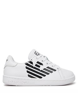 Sneakersy EA7 Emporio Armani 7Y000001 AF10179 MZ018 Biały ze sklepu eobuwie.pl w kategorii Buty sportowe dziecięce - zdjęcie 177413877