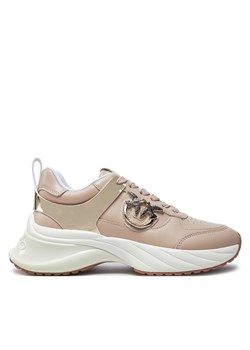 Sneakersy PINKO Ariel 02 SS0027 P025 Beżowy ze sklepu eobuwie.pl w kategorii Buty sportowe damskie - zdjęcie 177414026