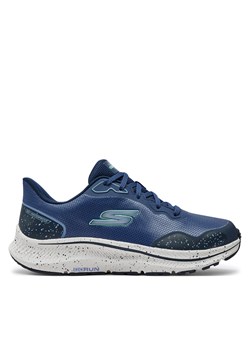 Buty na siłownię Skechers Go Run Consistent 2.0 128625/BLNV Niebieski ze sklepu eobuwie.pl w kategorii Buty sportowe damskie - zdjęcie 177414579