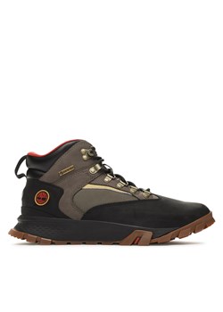 Trapery Timberland Mt Lincoln Mid Gtx GORE-TEX TB0A61HV0151 Czarny ze sklepu eobuwie.pl w kategorii Buty trekkingowe męskie - zdjęcie 177414647