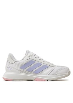 Buty halowe adidas Ligra 8 IH8120 Biały ze sklepu eobuwie.pl w kategorii Buty sportowe damskie - zdjęcie 177415057