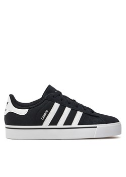 Sneakersy adidas Campus Vulc IH8038 Czarny ze sklepu eobuwie.pl w kategorii Buty sportowe dziecięce - zdjęcie 177415318