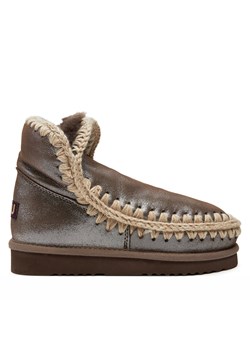 Śniegowce Mou Eskimo 18 FW101001C Szary ze sklepu eobuwie.pl w kategorii Śniegowce damskie - zdjęcie 177416287