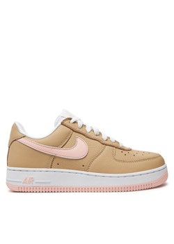 Sneakersy Nike Air Force 1 Low Retro 845053 201 Brązowy ze sklepu eobuwie.pl w kategorii Buty sportowe damskie - zdjęcie 177416505