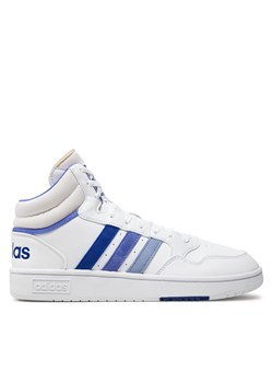 Sneakersy adidas Hoops 3.0 Mid  IH0161 Biały ze sklepu eobuwie.pl w kategorii Buty sportowe męskie - zdjęcie 177416508
