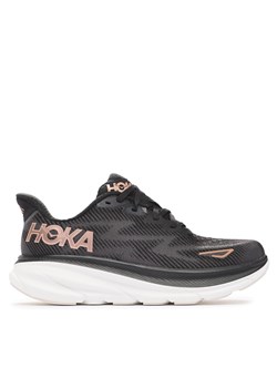 Buty do biegania Hoka Clifton 9 1127896 Czarny ze sklepu eobuwie.pl w kategorii Buty sportowe damskie - zdjęcie 177416658