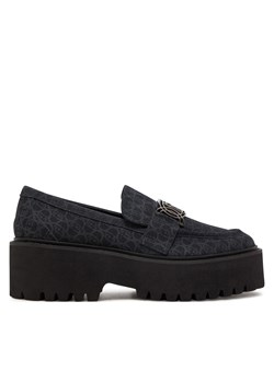 Loafersy Liu Jo Mocassino SF4017 PX195 Czarny ze sklepu eobuwie.pl w kategorii Lordsy damskie - zdjęcie 177416836