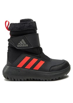 Śniegowce adidas Winterplay IF1718 Czarny ze sklepu eobuwie.pl w kategorii Buty zimowe dziecięce - zdjęcie 177416907