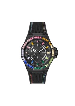 Zegarek Guess GW0701G1 Czarny ze sklepu eobuwie.pl w kategorii Zegarki - zdjęcie 177417078