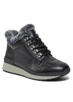 Sneakersy Caprice 9-26211-41 Czarny ze sklepu eobuwie.pl w kategorii Botki - zdjęcie 177417135