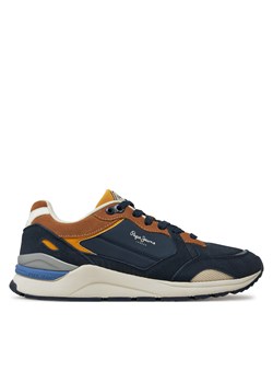 Sneakersy Pepe Jeans X20 Rise PMS60018 Granatowy ze sklepu eobuwie.pl w kategorii Buty sportowe męskie - zdjęcie 177417338