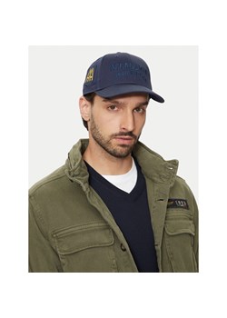 Czapka z daszkiem Aeronautica Militare Cappellino 242HA1181CT2848 Granatowy ze sklepu eobuwie.pl w kategorii Czapki z daszkiem męskie - zdjęcie 177417609