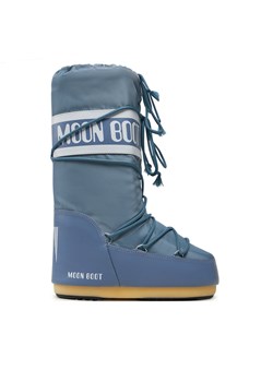 Śniegowce Moon Boot Mb Icon Nylon 80D1400440 Szary ze sklepu eobuwie.pl w kategorii Śniegowce damskie - zdjęcie 177417867