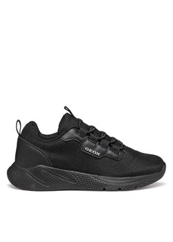 Sneakersy Geox J Sprintye Boy J46GBA 01454 C9999 S Czarny ze sklepu eobuwie.pl w kategorii Buty sportowe dziecięce - zdjęcie 177418158