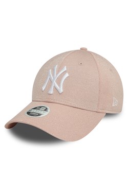 Czapka z daszkiem New Era Glitter New York Yankees 9FORTY 60580737 Różowy ze sklepu eobuwie.pl w kategorii Czapki z daszkiem damskie - zdjęcie 177418388