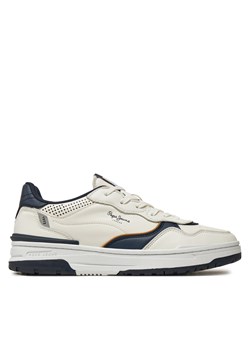 Sneakersy Pepe Jeans PMS00029 Biały ze sklepu eobuwie.pl w kategorii Buty sportowe męskie - zdjęcie 177418668