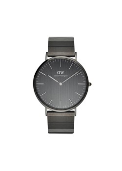 Zegarek Daniel Wellington DW00100777 Czarny ze sklepu eobuwie.pl w kategorii Zegarki - zdjęcie 177418958