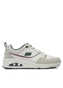 Sneakersy Skechers Uno Retro One 183020/WGR Biały ze sklepu eobuwie.pl w kategorii Buty sportowe męskie - zdjęcie 177420459