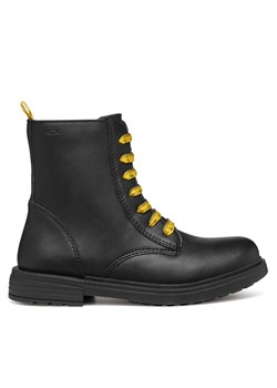 Trapery Geox Eclair J049QD 0003W C0054 D Czarny ze sklepu eobuwie.pl w kategorii Buty zimowe dziecięce - zdjęcie 177420777