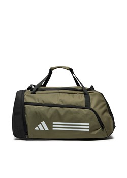 Torba adidas Essentials 3-Stripes Duffel Bag Medium IZ1918 Zielony ze sklepu eobuwie.pl w kategorii Torby sportowe - zdjęcie 177421128