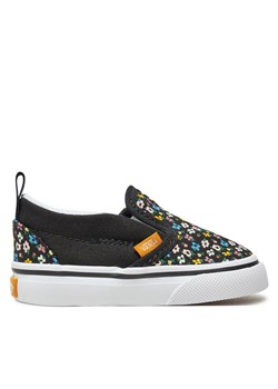 Tenisówki Vans Slip-On V VN000D0SBML1 Czarny ze sklepu eobuwie.pl w kategorii Trampki dziecięce - zdjęcie 177421238