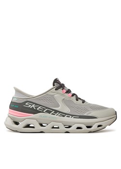 Sneakersy Skechers 150510/GYPK Szary ze sklepu eobuwie.pl w kategorii Buty sportowe damskie - zdjęcie 177421265