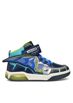 Sneakersy Geox J Inek Boy J469CB 011BC C4226 DD Granatowy ze sklepu eobuwie.pl w kategorii Buty sportowe dziecięce - zdjęcie 177421565