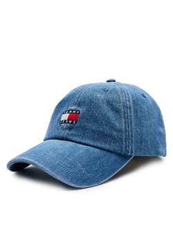 Kapelusz Tommy Jeans Tjw Heritage Cap Denim AW0AW16382 Niebieski ze sklepu eobuwie.pl w kategorii Czapki z daszkiem damskie - zdjęcie 177421828