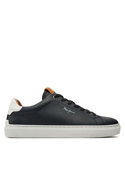 Sneakersy Pepe Jeans Camden Club M PMS00020 Czarny ze sklepu eobuwie.pl w kategorii Buty sportowe męskie - zdjęcie 177422515